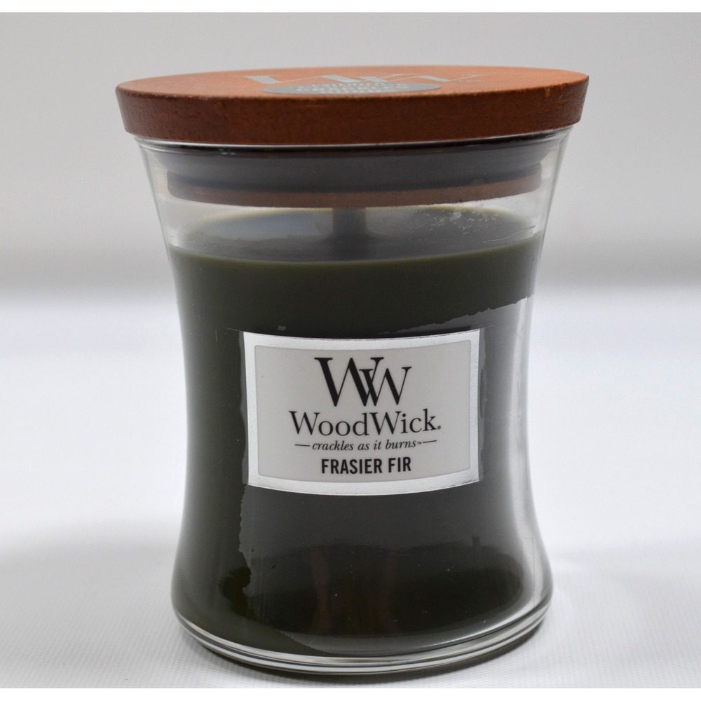 WoodWick  Frazier Fir Scented Candle Hearthwick Flame Crackling Wick  9.7oz